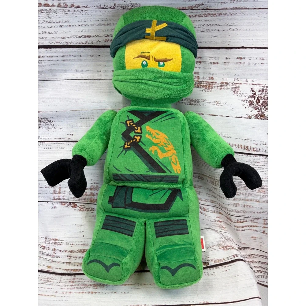 LEGO Ninjago Lloyd Green Ninja Plush Stuffed Toy Figure 13 inch 2022